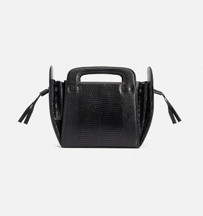 Ami Paris Small Accordéon Bags Black | ami-MY419