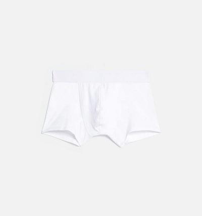 Men's Ami Paris Ami de Coeur Boxer Underwear White | ami-MY318