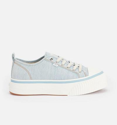 Men's Ami Paris Low Top Ami 1980 Sneakers Blue | ami-MY137