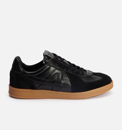 Women's Ami Paris Ami Tennis Sneakers Black | ami-MY400