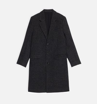 Women's Ami Paris Three Buttons Coats Dark Grey | ami-MY468