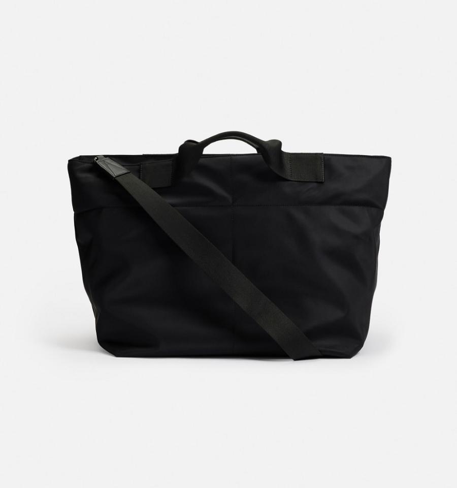 Ami Paris Ami de Coeur Large Tote Bags Black | ami-MY366