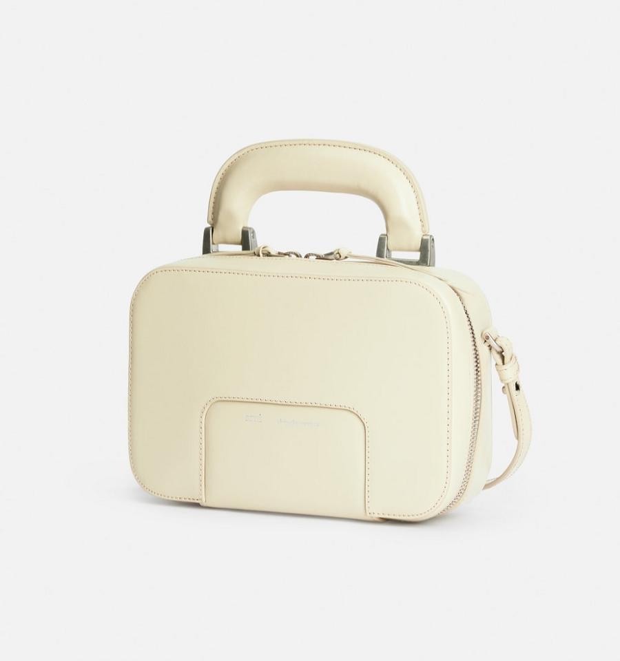 Ami Paris Case Bags Beige | ami-MY101