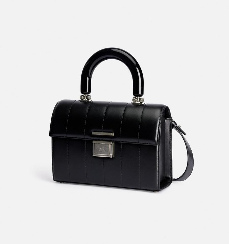 Ami Paris Déjà-vu Bags Black | ami-MY373