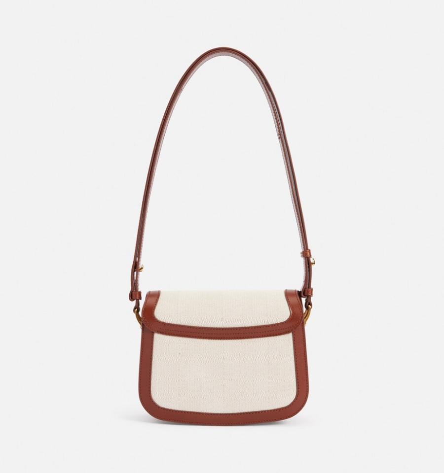 Ami Paris Paris Bags Beige / Brown | ami-MY255