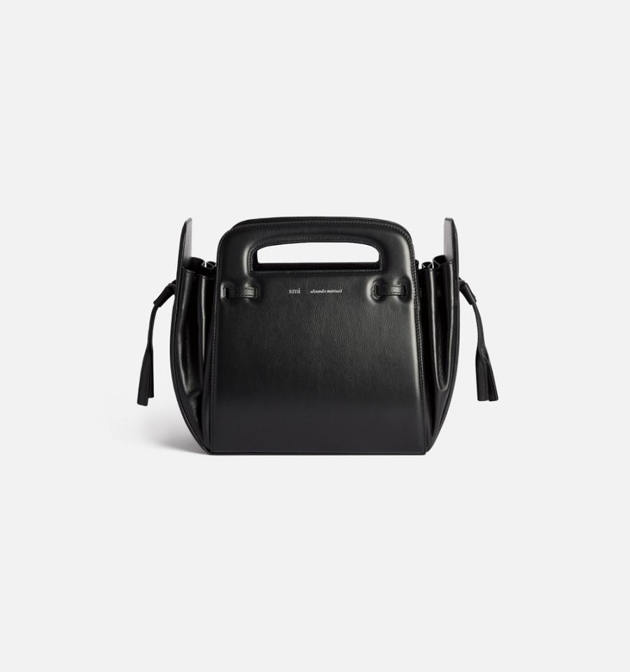 Ami Paris Small Accordéon Bags Black | ami-MY261