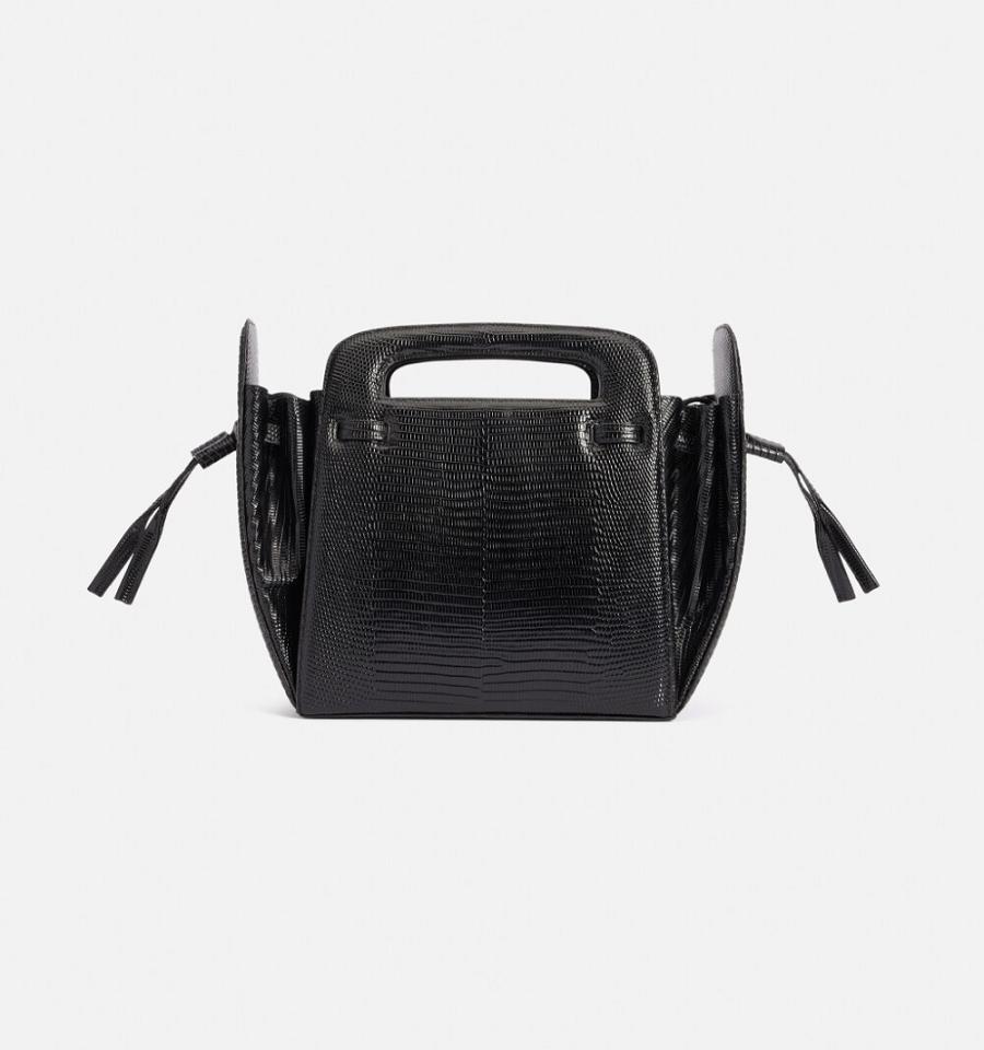 Ami Paris Small Accordéon Bags Black | ami-MY419