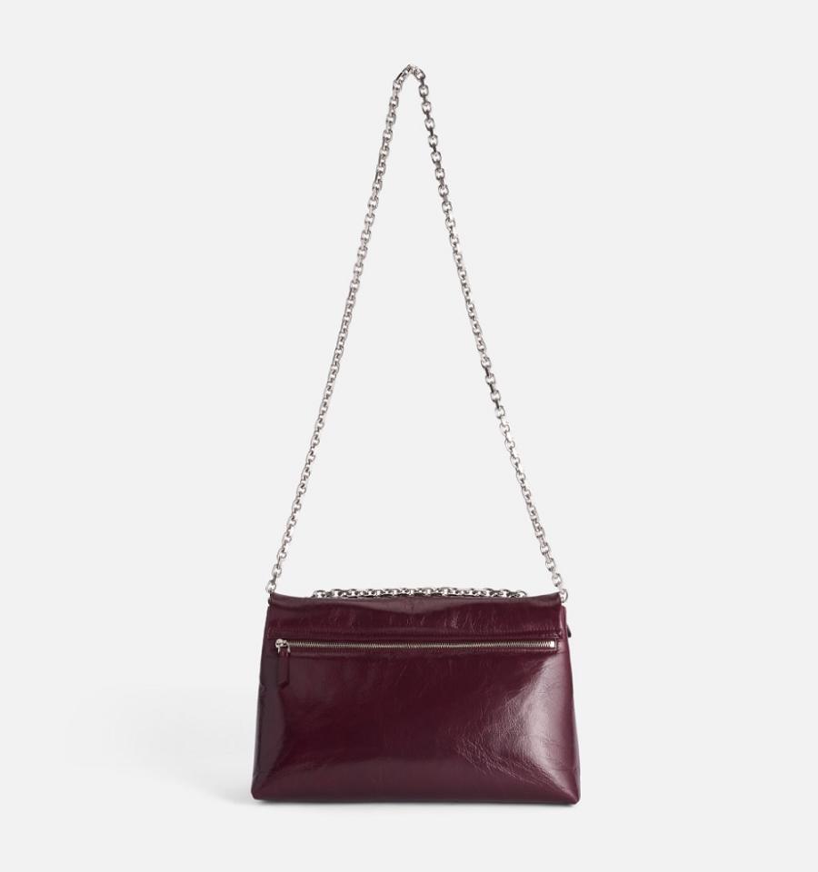 Ami Paris Voulez-Vous Bags Burgundy | ami-MY209