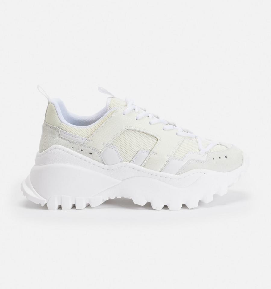 Men's Ami Paris Lucky 9 Sneakers White | ami-MY450