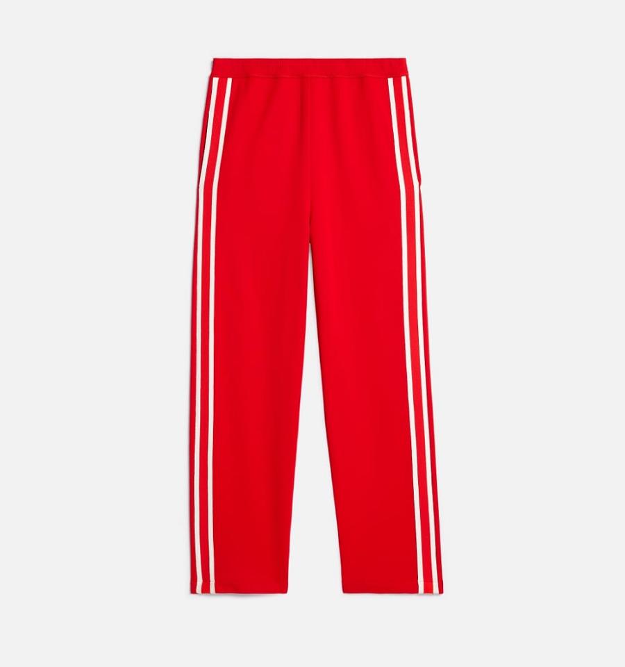 Men's Ami Paris Track Pants Red | ami-MY349